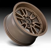 Fuel Clash 6 D788 Matte Bronze Custom Truck Wheels 2